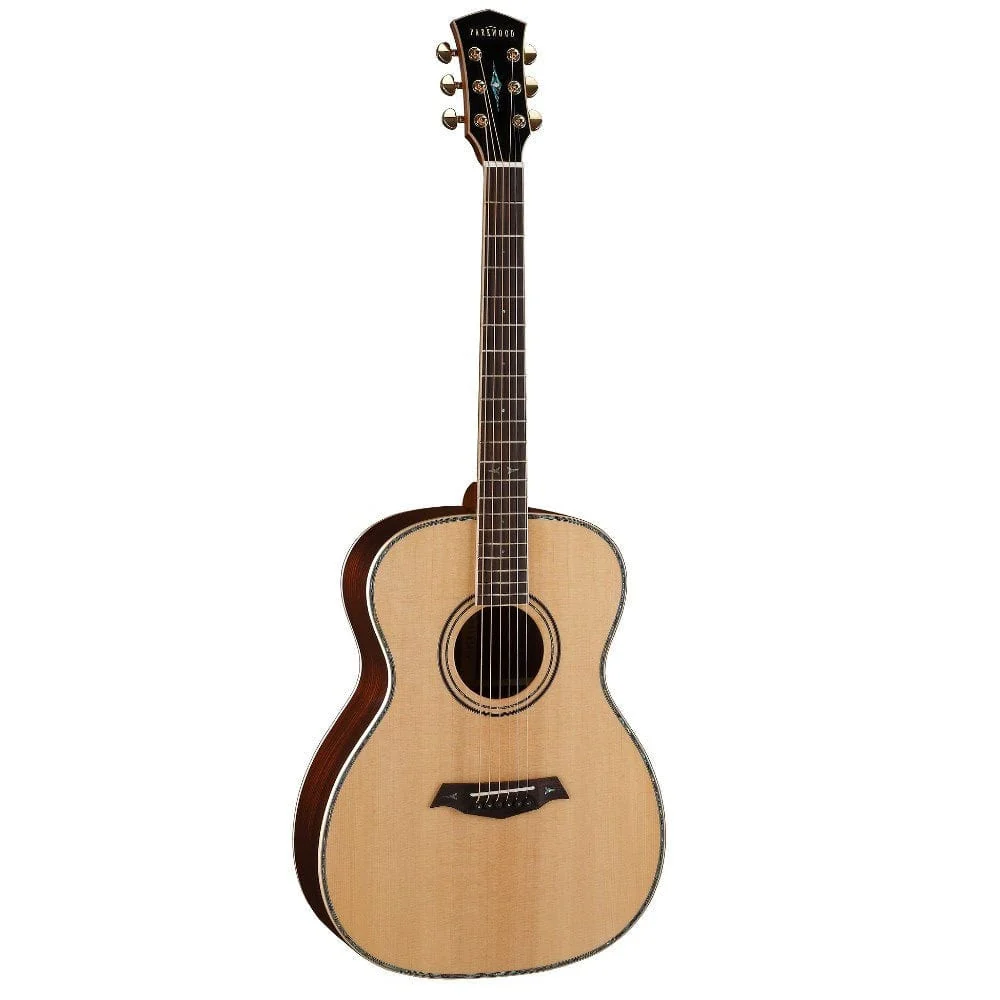 Parkwood P820ADK OM Orchestra Acoustic Guitar with Case - Image 2