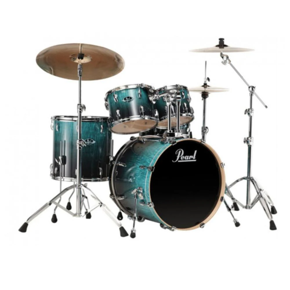 Pearl EXA725SP/C 5 Pcs Export Artisan II EXA Shell Pack Emerald Fade Eucalyptus Drum Set