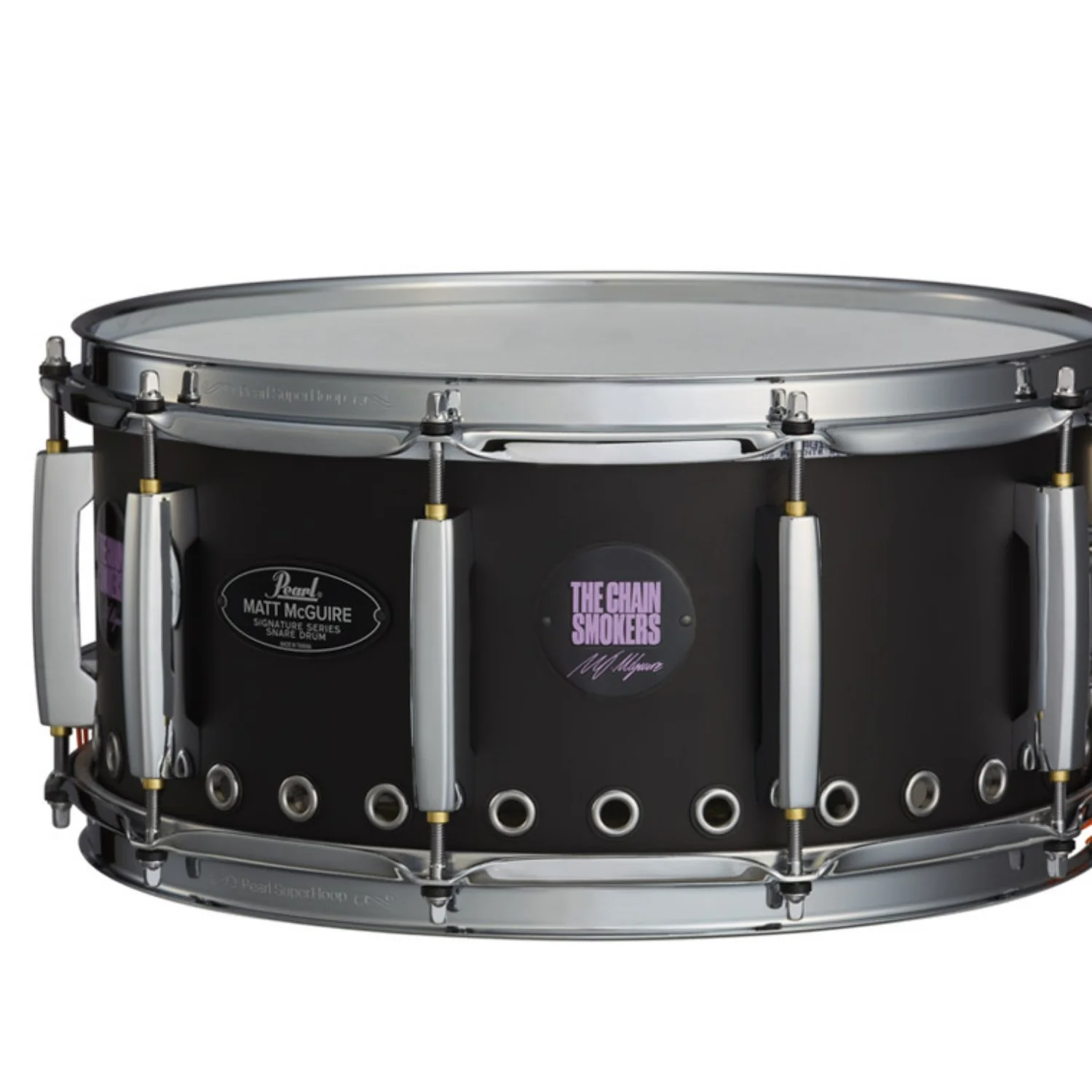 Pearl MM1465S/C 14" x 6.5" Matt McGuire Model Signature Snare Drum - Image 2