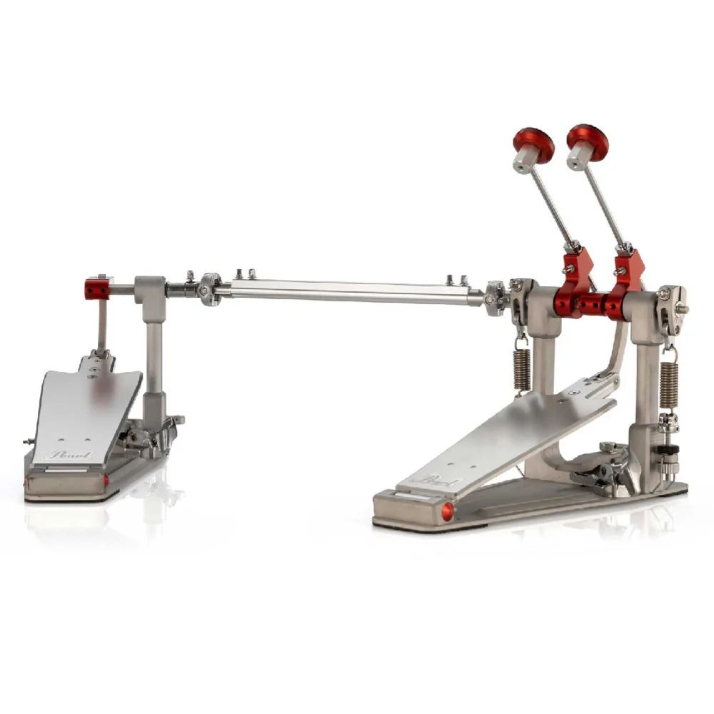 Pearl P-3502D Eliminator Demon Drive XR Machine Twin Drum Pedal with Case