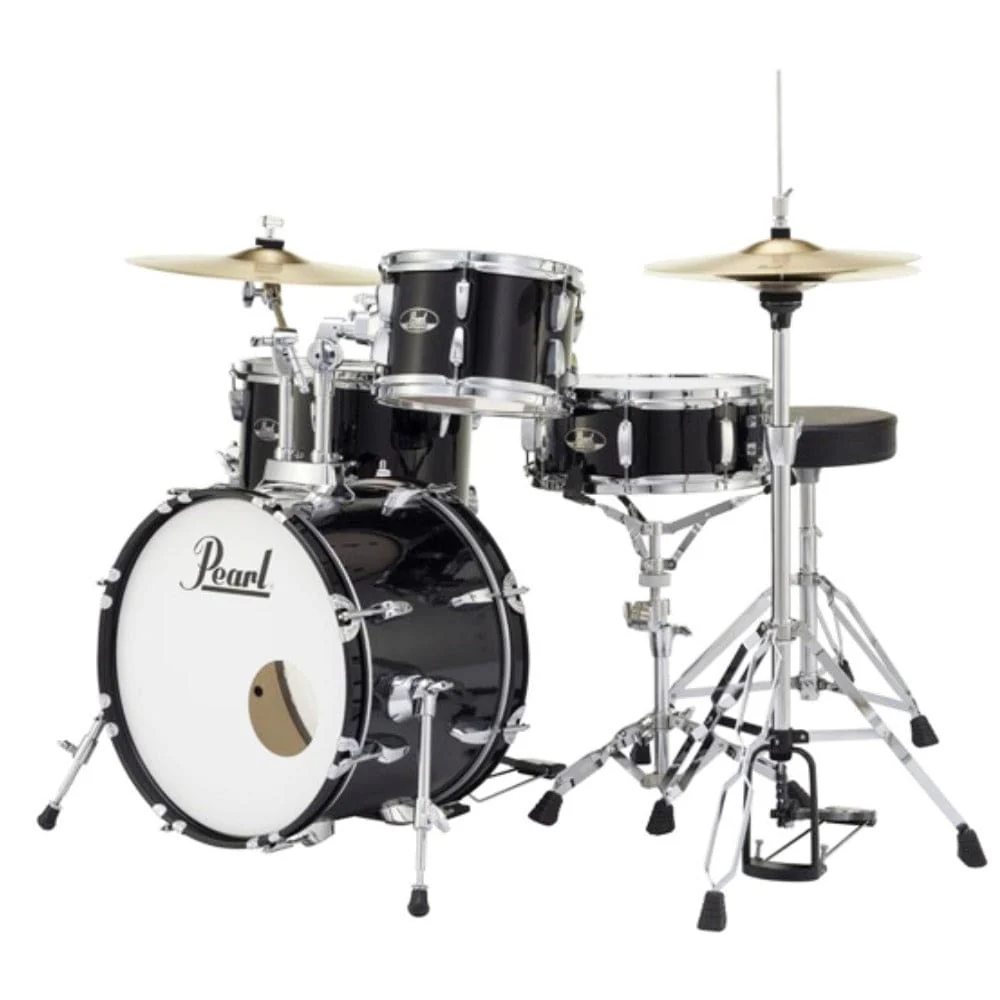 Pearl Roadshow 4 Piece Drum Set with Stands & Cymbals