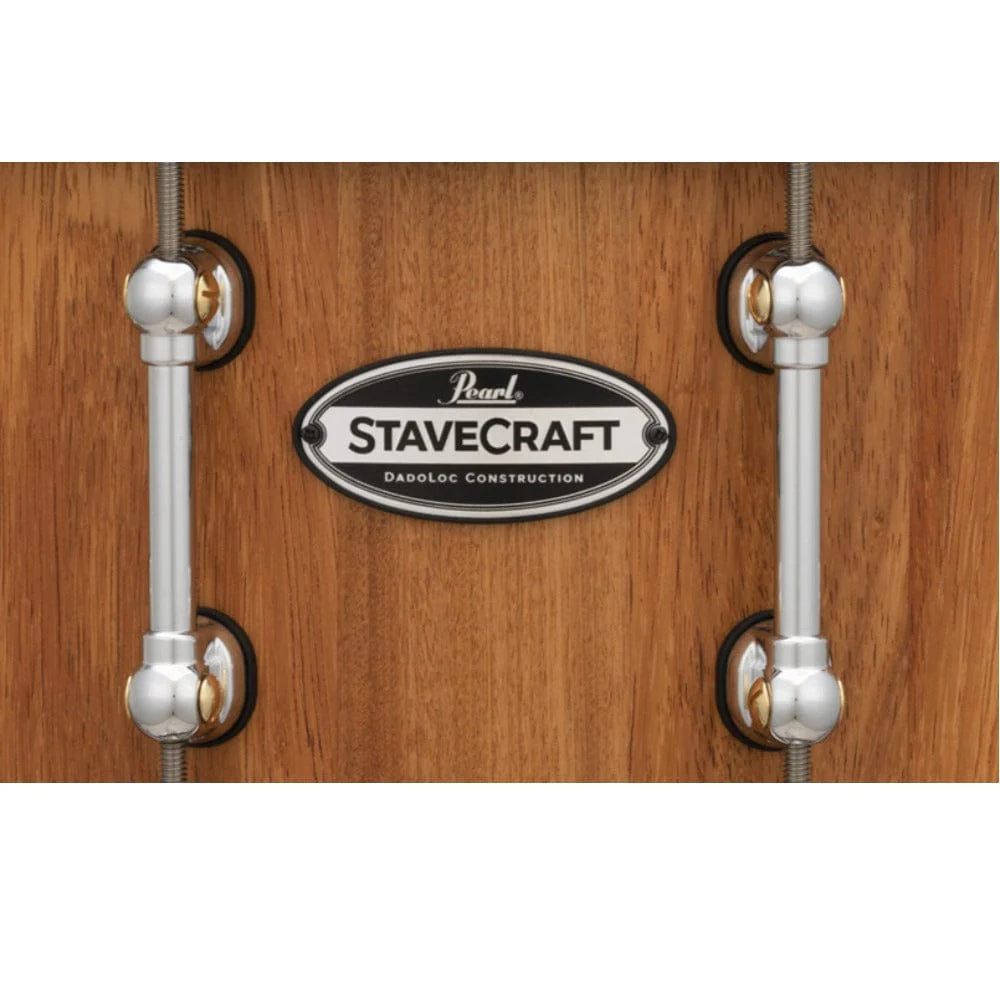 Pearl SCD1465MK 14" x 6.5" StaveCraft Makha Snare Drum - Image 5