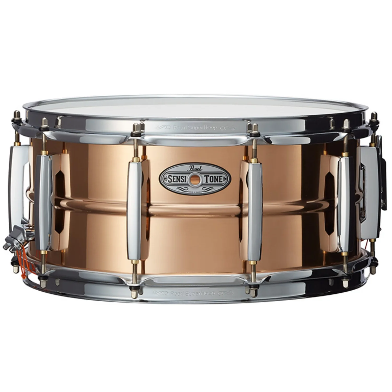 Pearl Sensitone Phosphor Bronze Snare Drum - Image 7