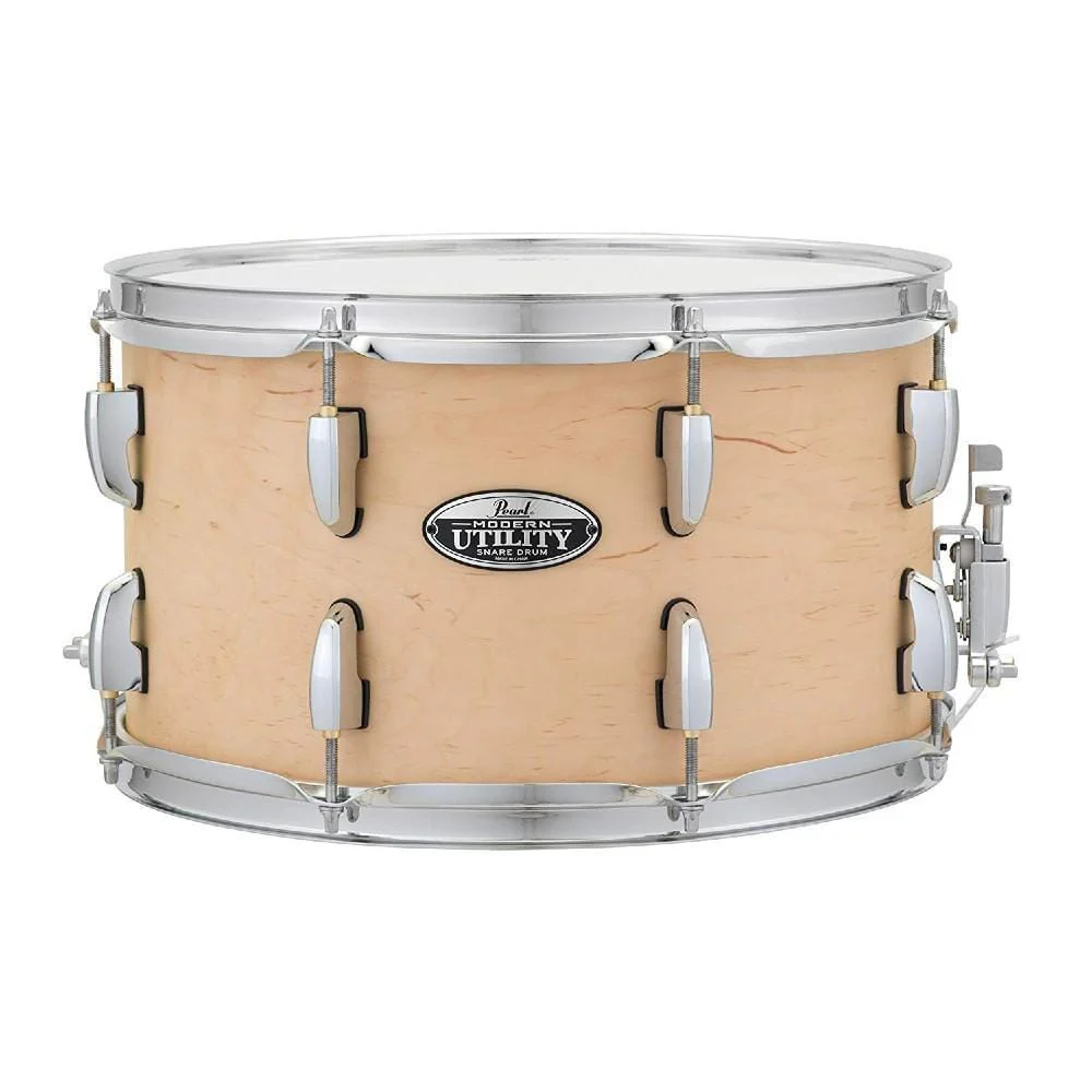Pearl MUS1480M Modern Utility Maple 14 x 8 Inch Snare Drum- Satin Brown
