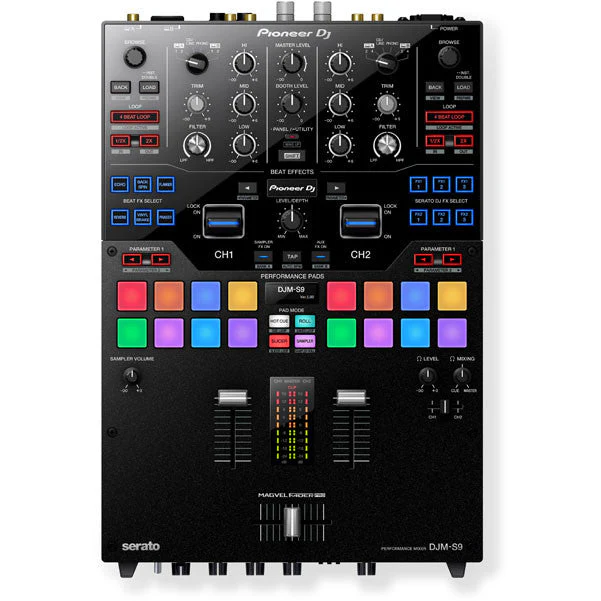 Pioneer DJM-S9 Professional 2-Channel Battle Mixer (Black)