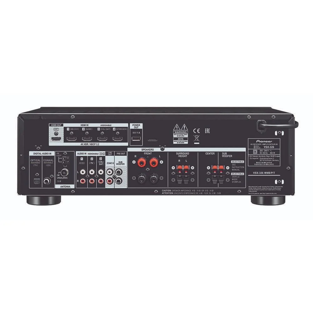 Pioneer HTP-076 5.1 Channel Home Cinema Package - Image 3