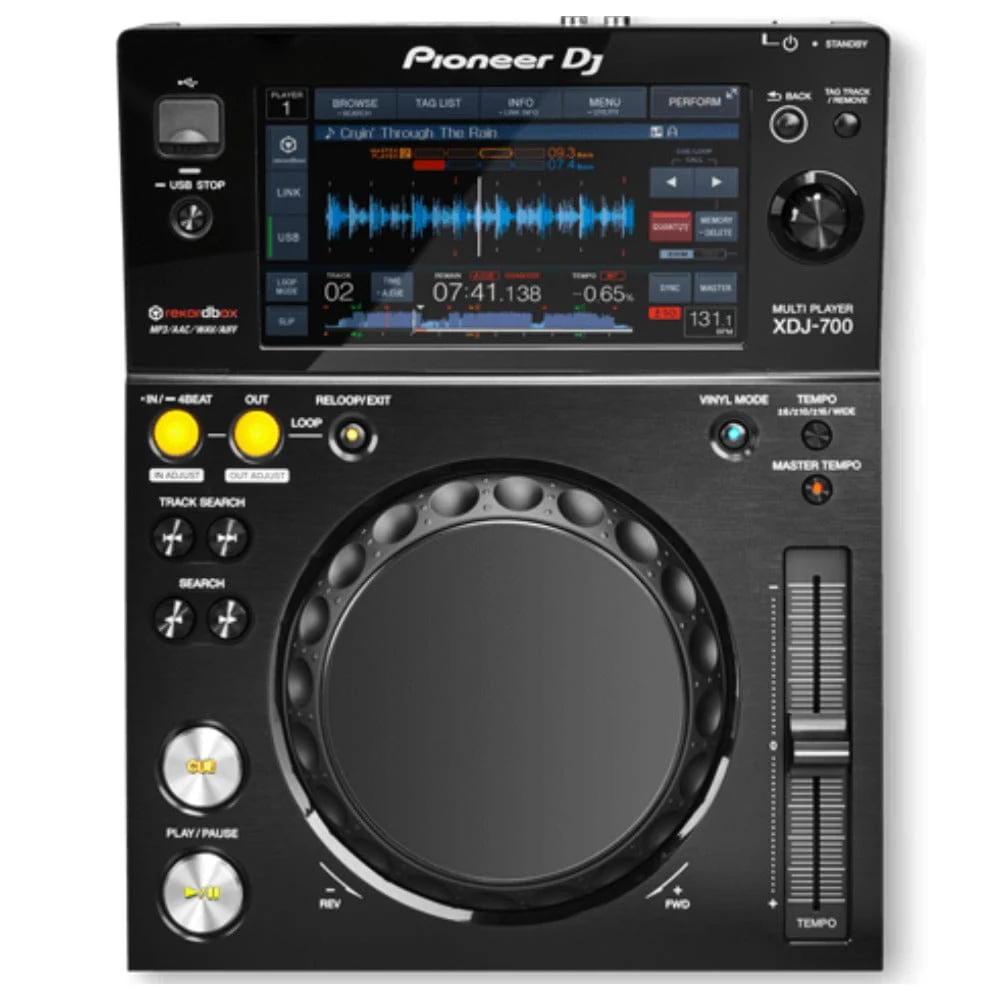 Pioneer XDJ700 Rekordbox Compatible Compact Digital Deck