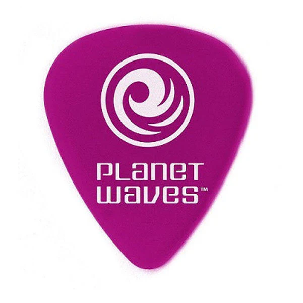 Planet Waves 1DPR6 Wide Shape Purple Guitar Pick - Pack of 10