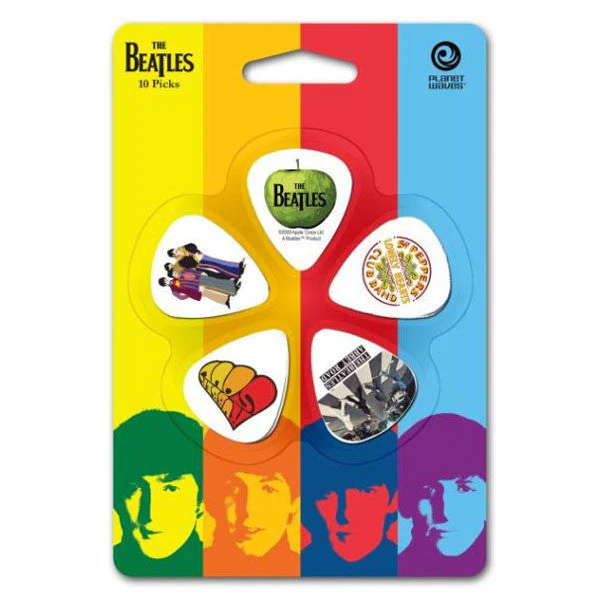 Planet Waves Beatles Albums 1CWH4-10B3 Guitar Pick -Medium