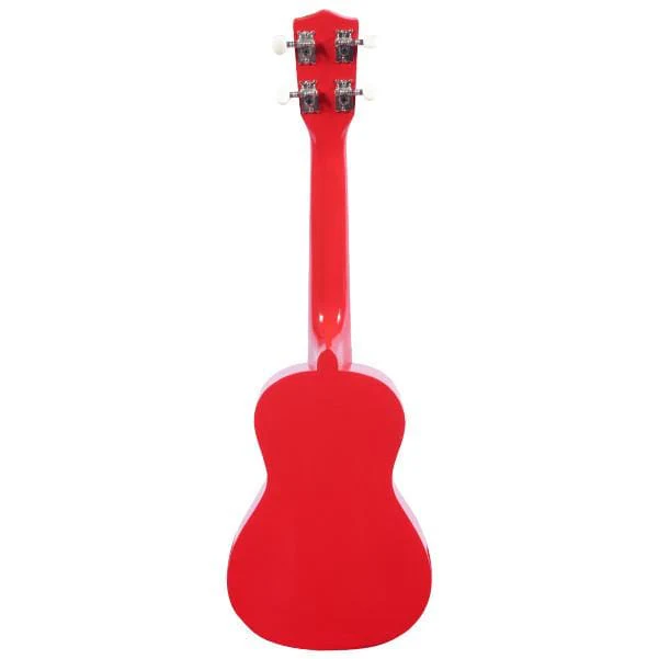 Pluto Concert Ukulele - Red - Image 3