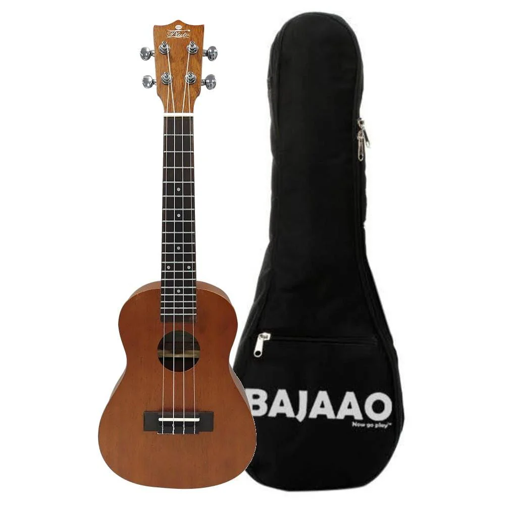 Pluto UK-23 Inch Natural Mahogany Concert Ukulele - Open Box - Image 16