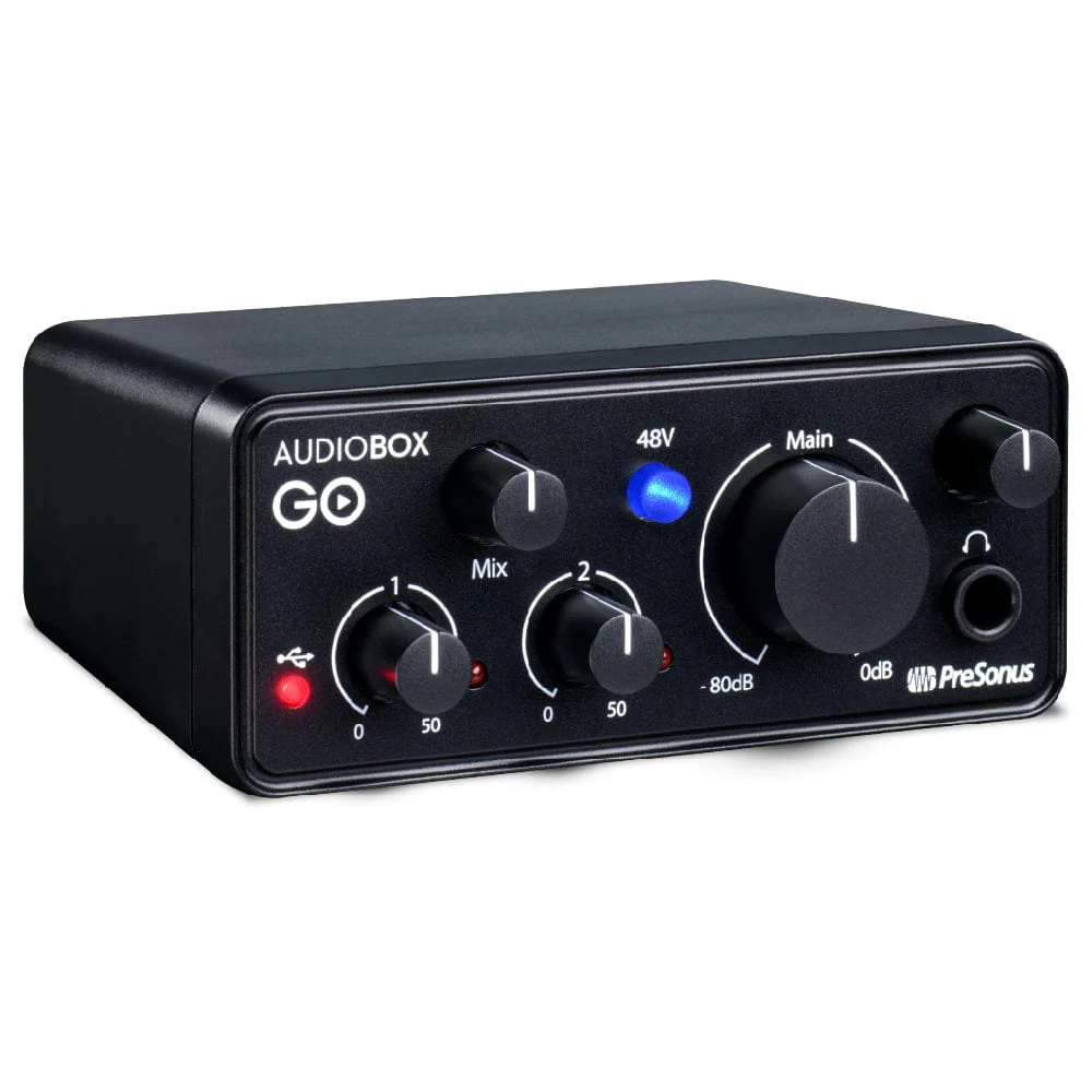 Presonus AudioBox Go Compact 2x2 USB-C Audio Interface - Image 3