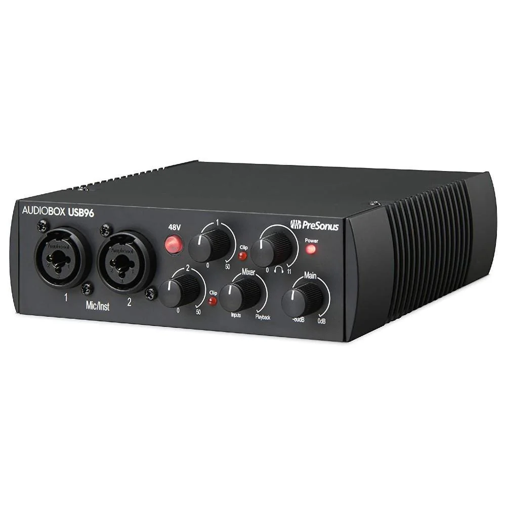 Buy Presonus AudioBox USB96 Audio Interface with Home Studio Bundle with Instrument Cable - Image 15