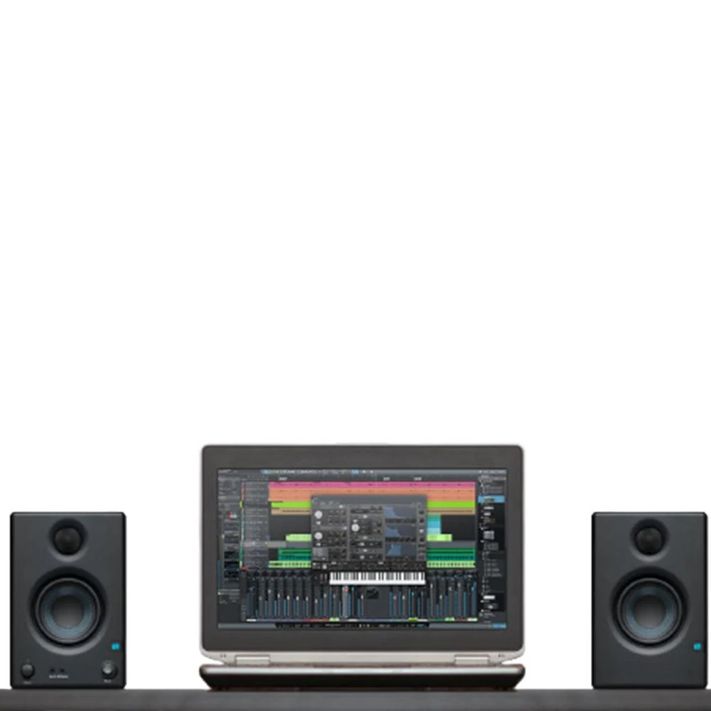 Presonus Eris E3.5 Active Studio Monitors - Pair With Polishing Cloth, 2x TRS Cables & Bitwig Software - Image 3