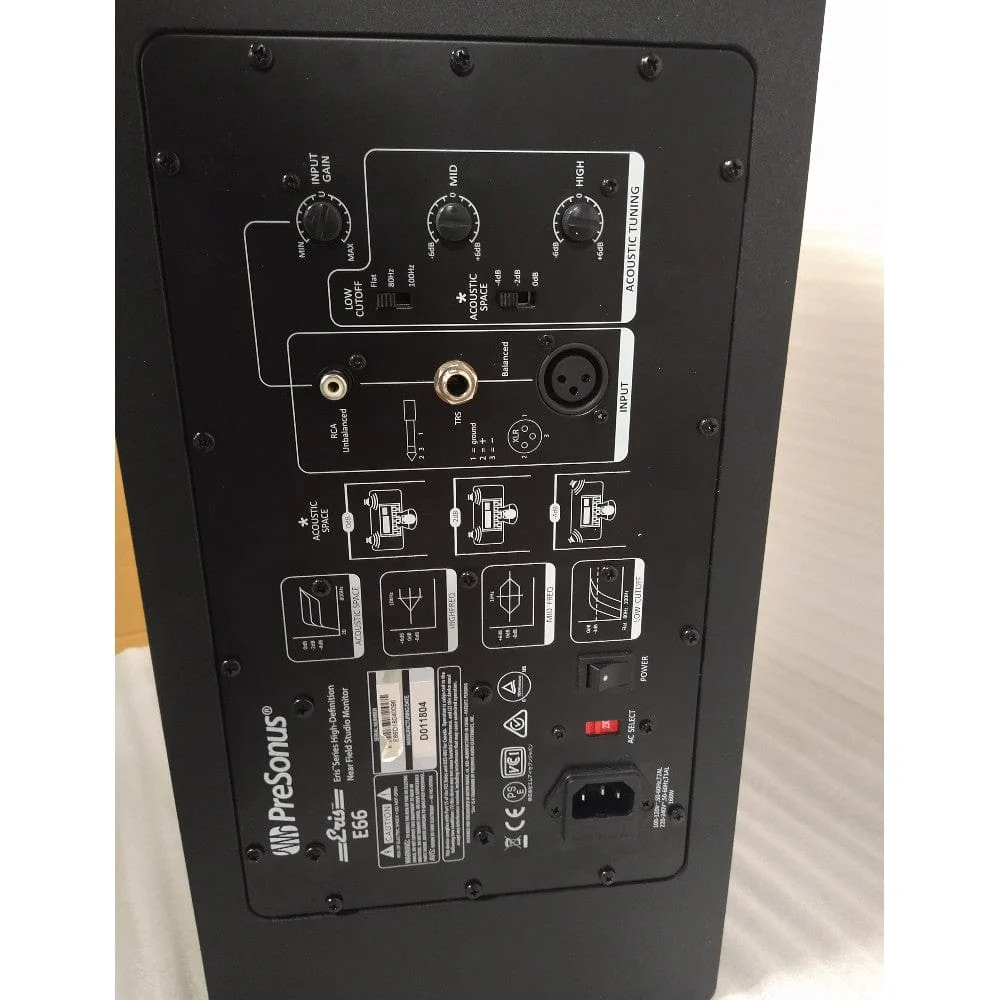 Presonus Eris E66 Studio Monitors - Single - Open Box B Stock - Image 6