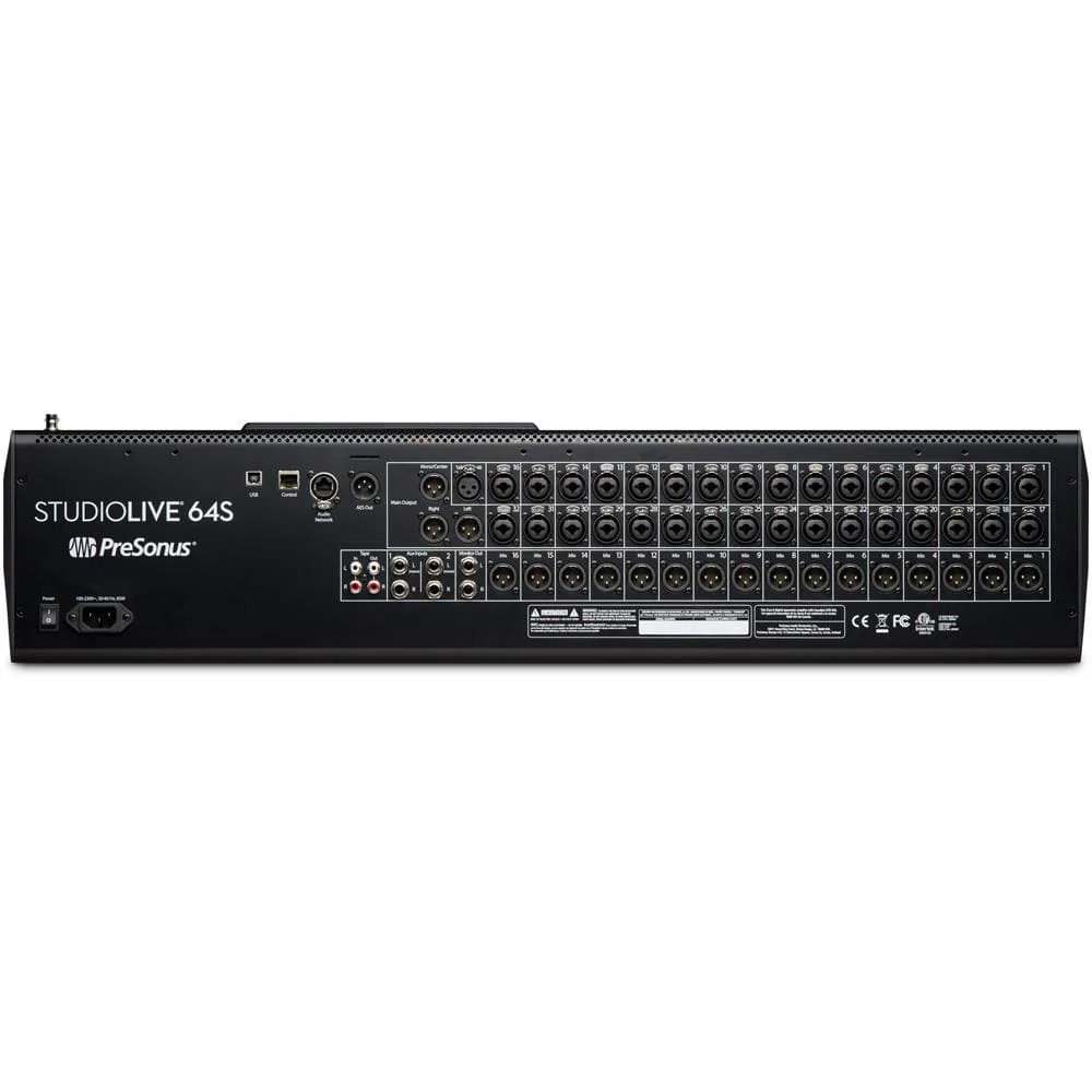 Presonus StudioLive 64S 64 Channel Digital Mixer and USB Audio Interface - Image 2