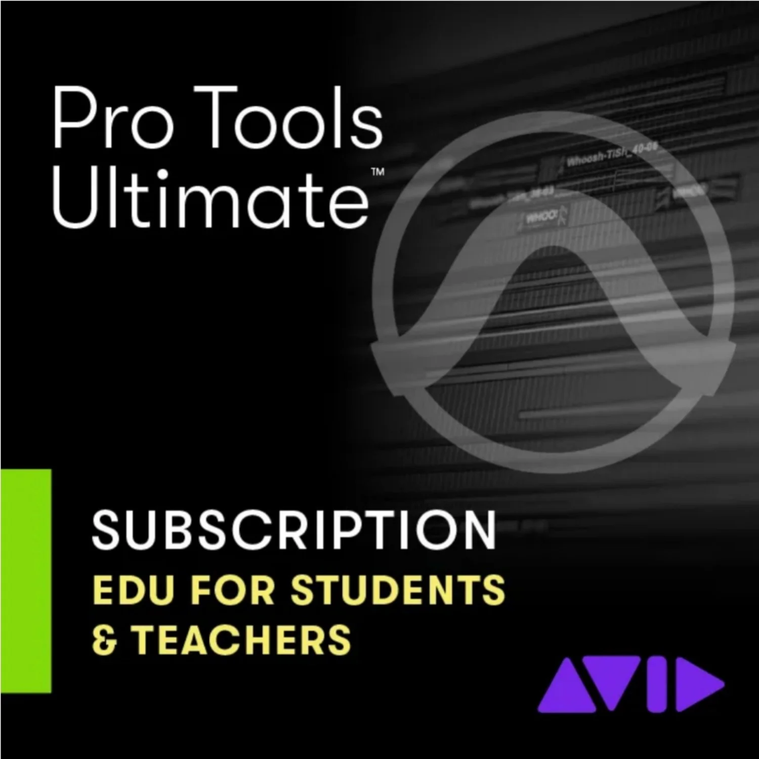 Avid Pro Tools Ultimate 1 Year Subscription For Educational Students & Teachers – Professional Audio Software & Plugin