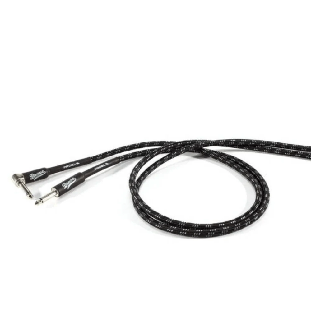 Proel BRV120LU3BW Instrument Cable - 3 Metres