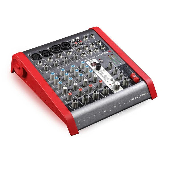 Proel M602FX Compact 6-Channel 2-Bus Mixer