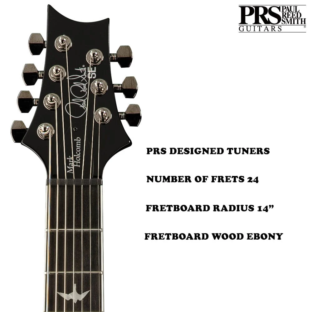 PRS SE Mark Holcomb SVN Signature 7-String Electric Guitar with Gigbag - Image 4