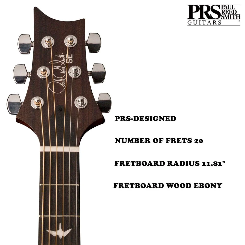 PRS SE A40E Angelus Cutaway 6-Strings Electro Acoustic Guitar With Case - Image 8