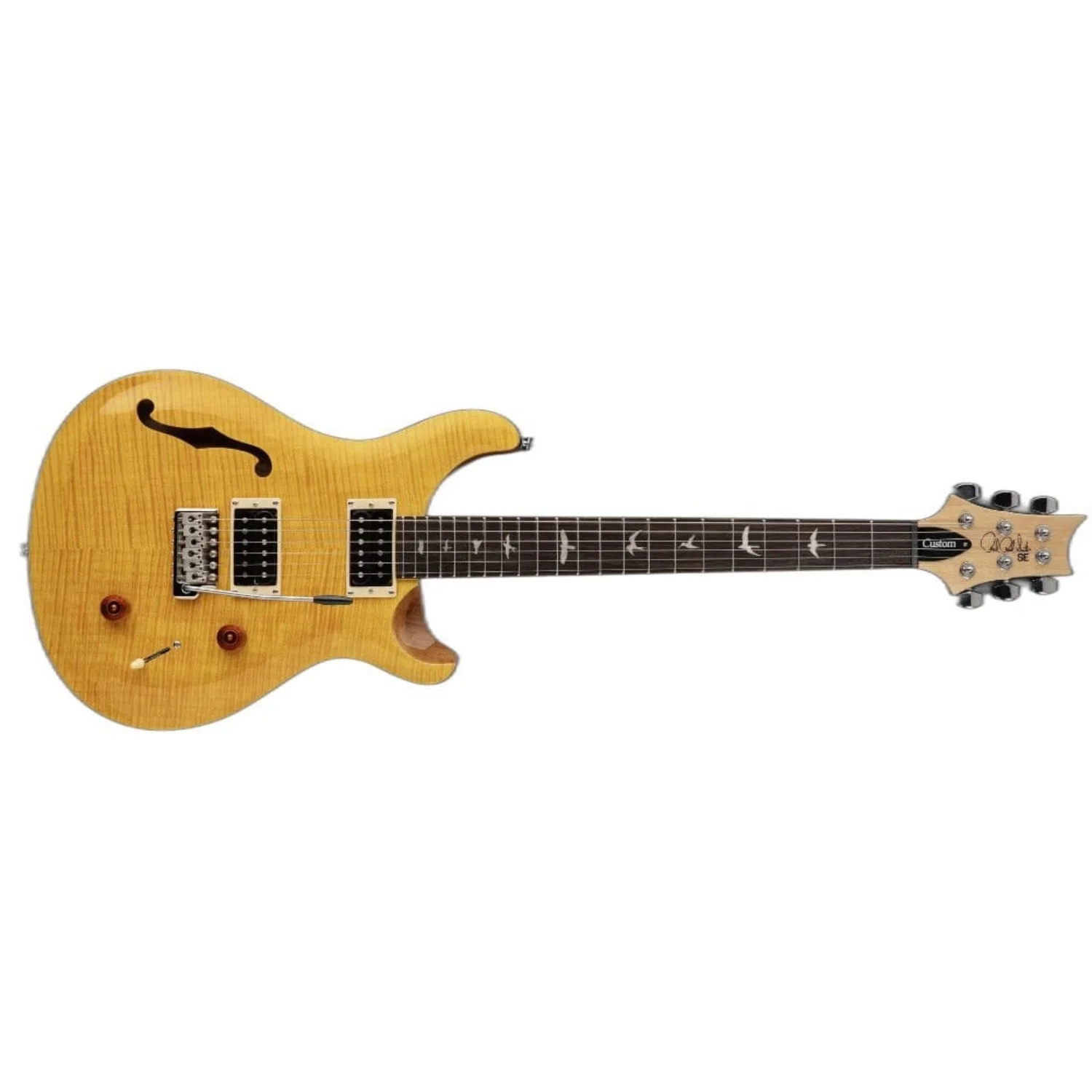 PRS SE Custom 22 Semi-Hollow 6 String Electric Guitar - Image 6