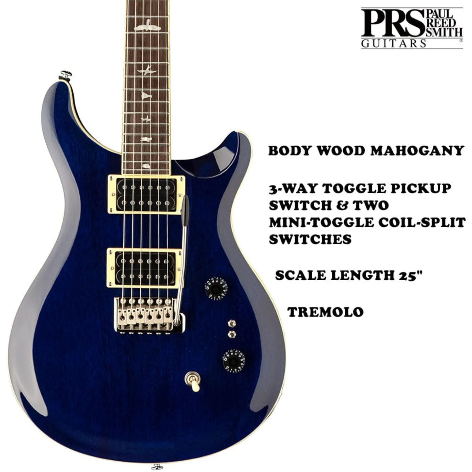 PRS SE Standard 24-08 6 String Electric Guitar with Gigbag - Image 5