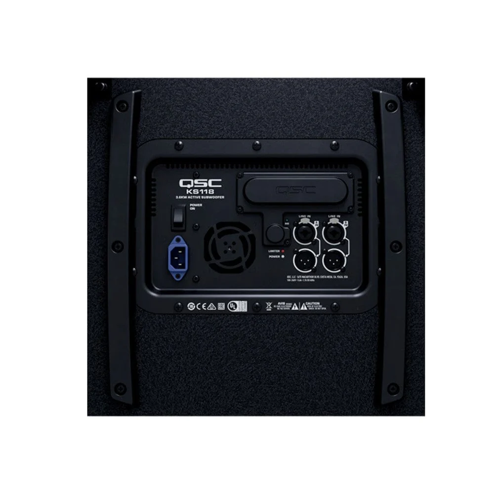 QSC KS118 Direct Radiating 18 inch Subwoofer - Image 3