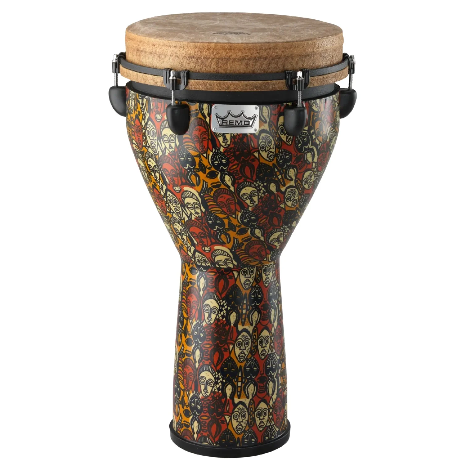 Remo Dj-0012-LM 12" Mondo Multi-Mask Djembe