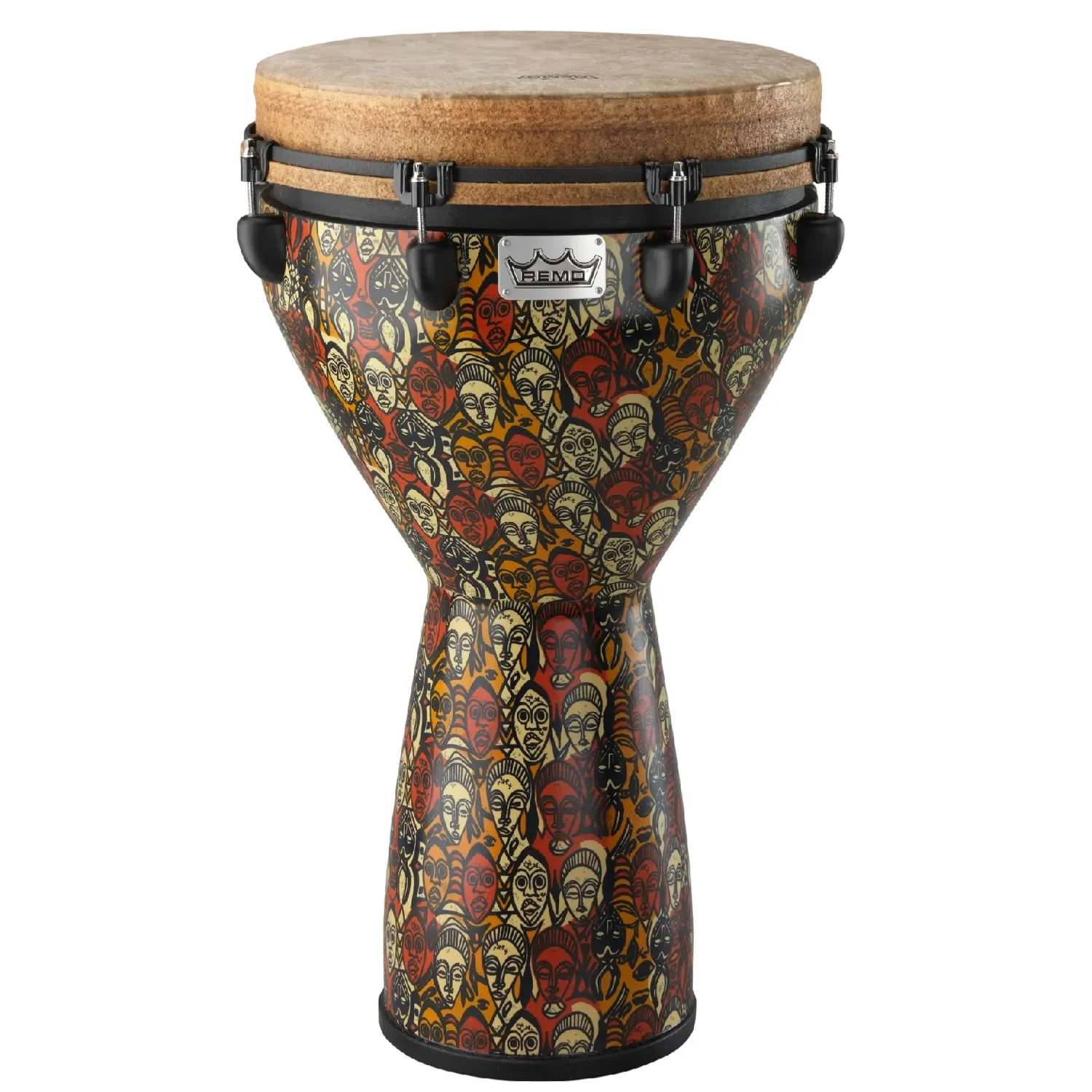 Remo Dj-0014-LM 14" Mondo Multi-Mask Djembe