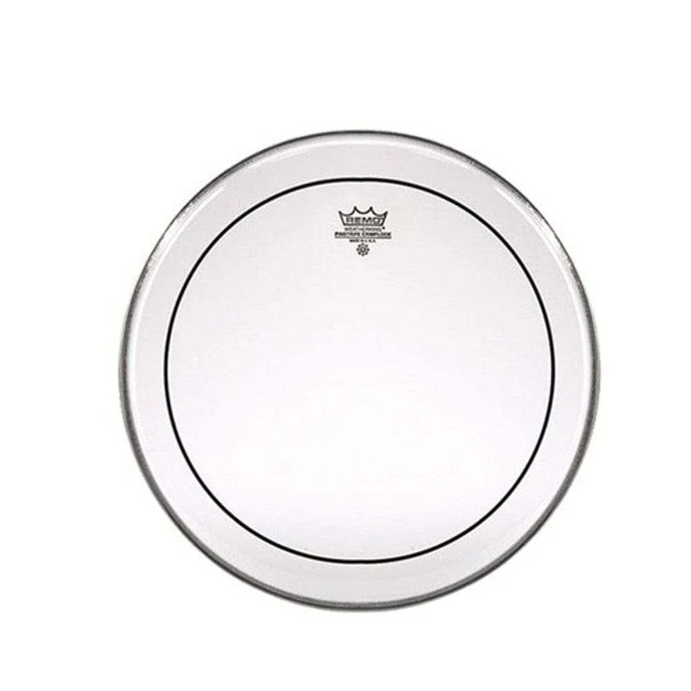 Remo EN-0308-PS 8" Pinstripe Batter Drum Head Clear