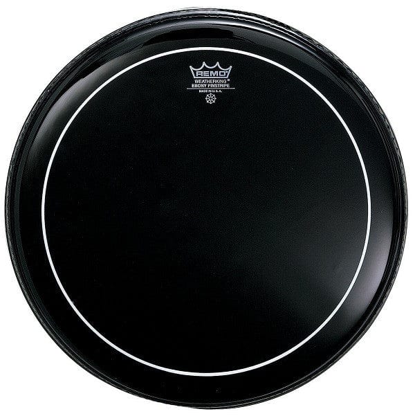 Remo USA ES-0613-PS 13'' Ebony Pinstripe Drum Head