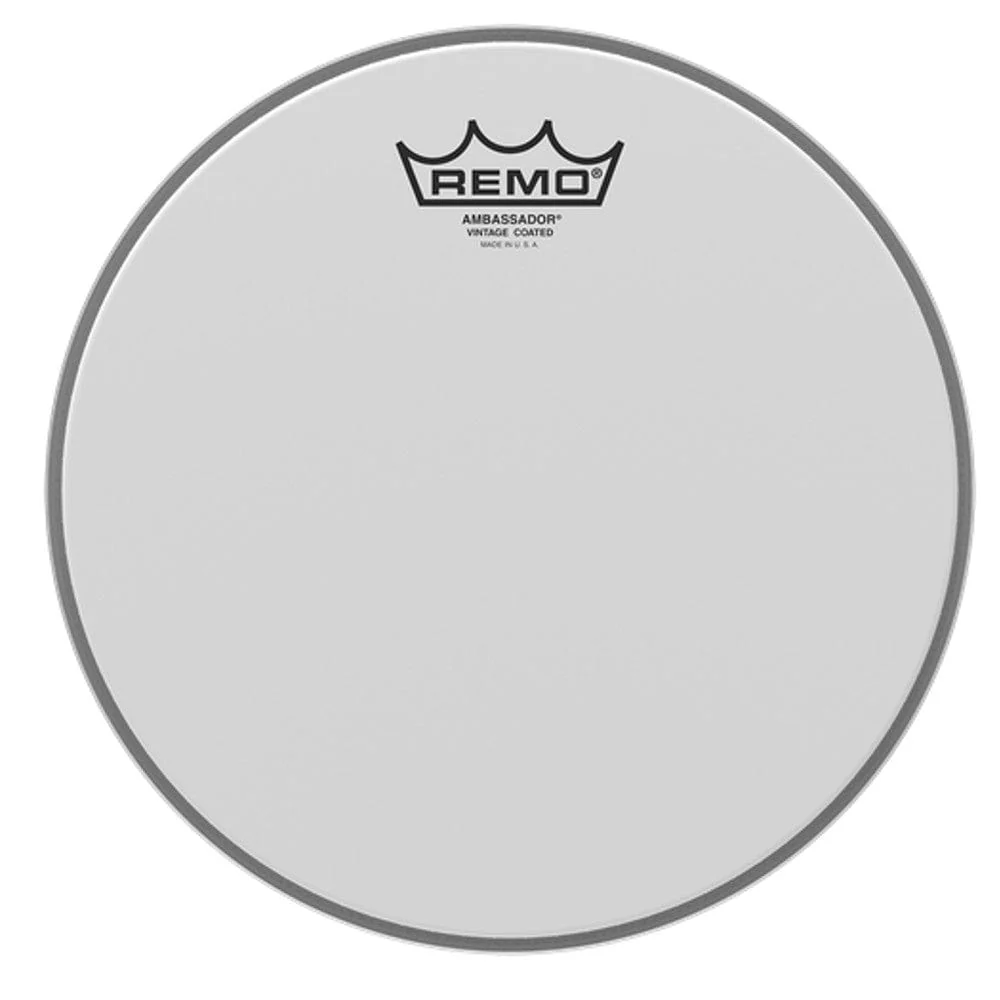 Remo VA011000 10" Vintage Coated Ambassador Tom Drum Head