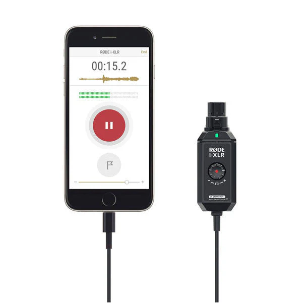 Rode i-XLR Digital XLR interface for iOS devices