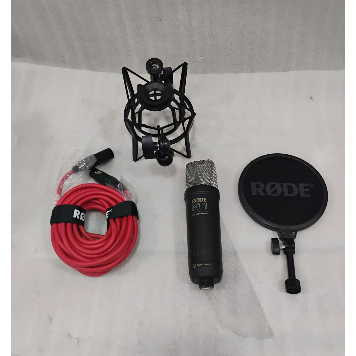 Rode NT1 5th Generation Large-Diaphragm Cardioid Studio Condenser Microphone Kit - Open Box
