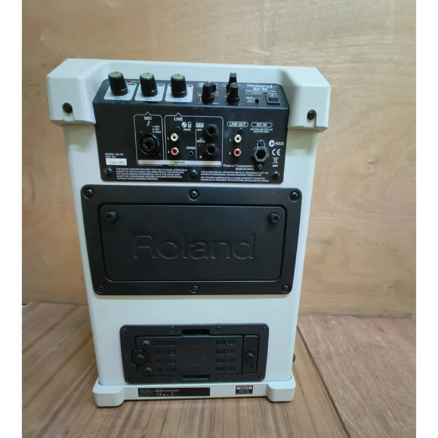 Roland BA55 Battery Powered Portable Amplifier - Open Box B Stock - Image 2
