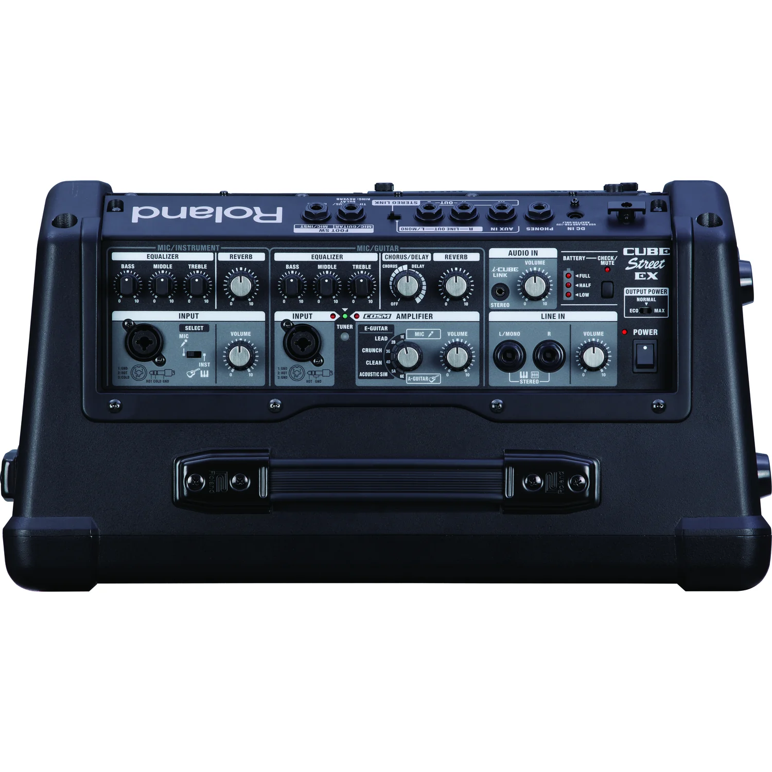 Roland Cube Street EX Battery Powered Stereo Guitar Amplifier - Image 4