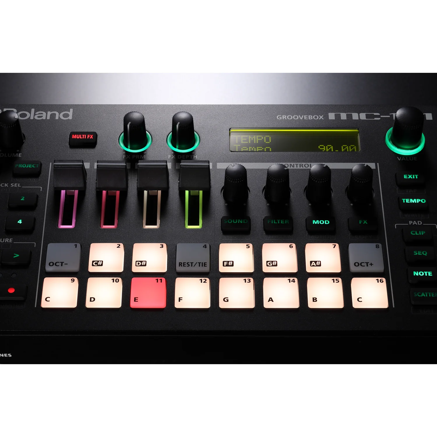 Roland MC 101 Portable Groovebox for Beatmakers and Mobile Producers - Image 7