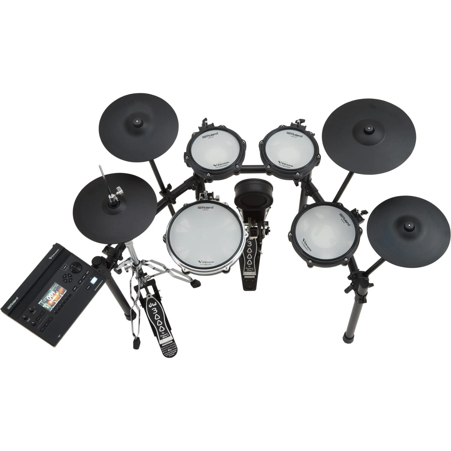 Roland V Drums Electronic Drum Mesh Kit with MDS-Compact Drum Stand - Image 7