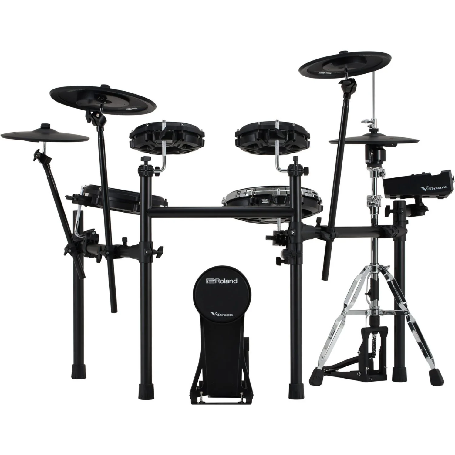 Roland V Drums Electronic Drum Mesh Kit with MDS-Compact Drum Stand - Image 9