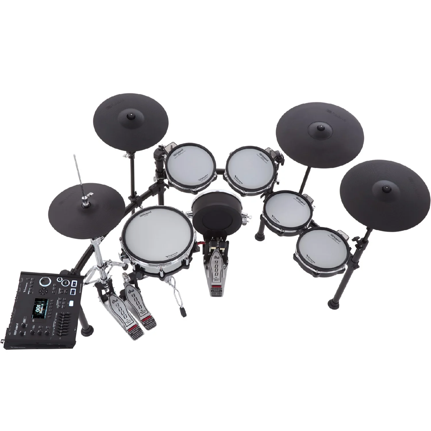 Roland TD-713 V-Drum 7 Series Electronic Drum Kit with Stand and Drum Pad - Image 2