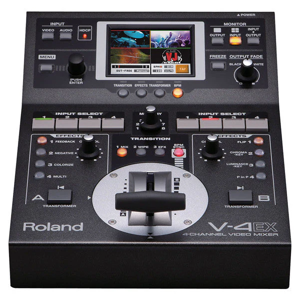 Roland V-4EX Four Channel Digital Video Mixer with Effects