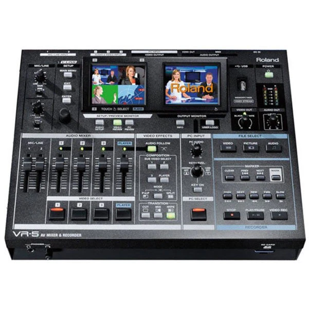 Roland VR-5 Audio Video Mixer Recorder