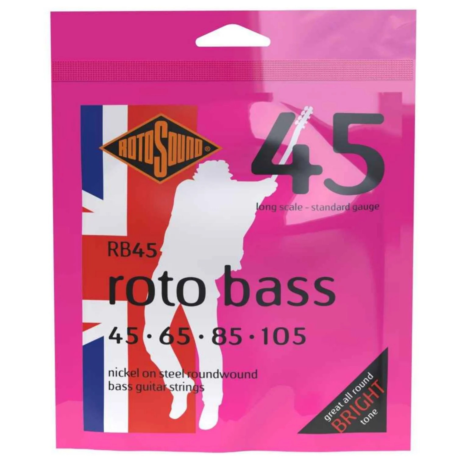 Rotosound RB45 Bass Nickel Standard Bass Guitar String - Image 2