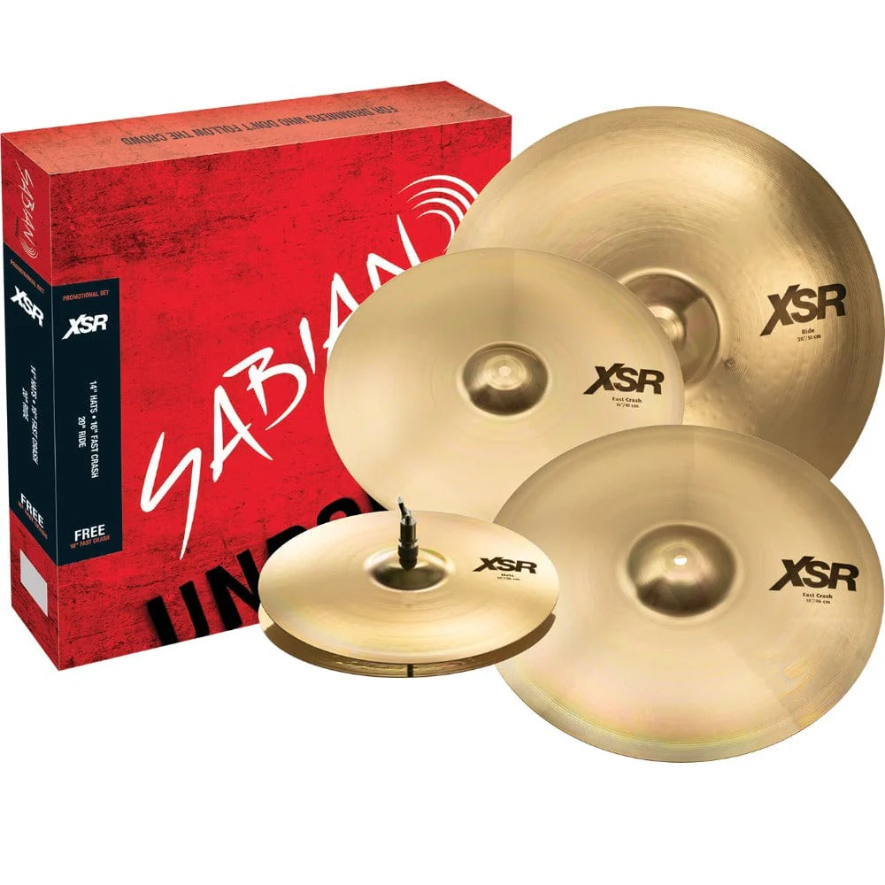 Sabian XSR5005GB XSR Performance Cymbal Set with Free 18" - Image 2