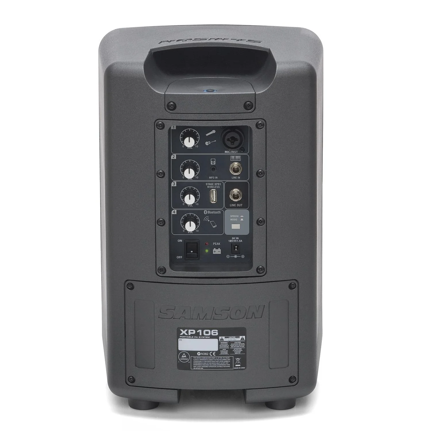 Samson Expedition XP106 Rechargeable Battery Powered PA - Image 3