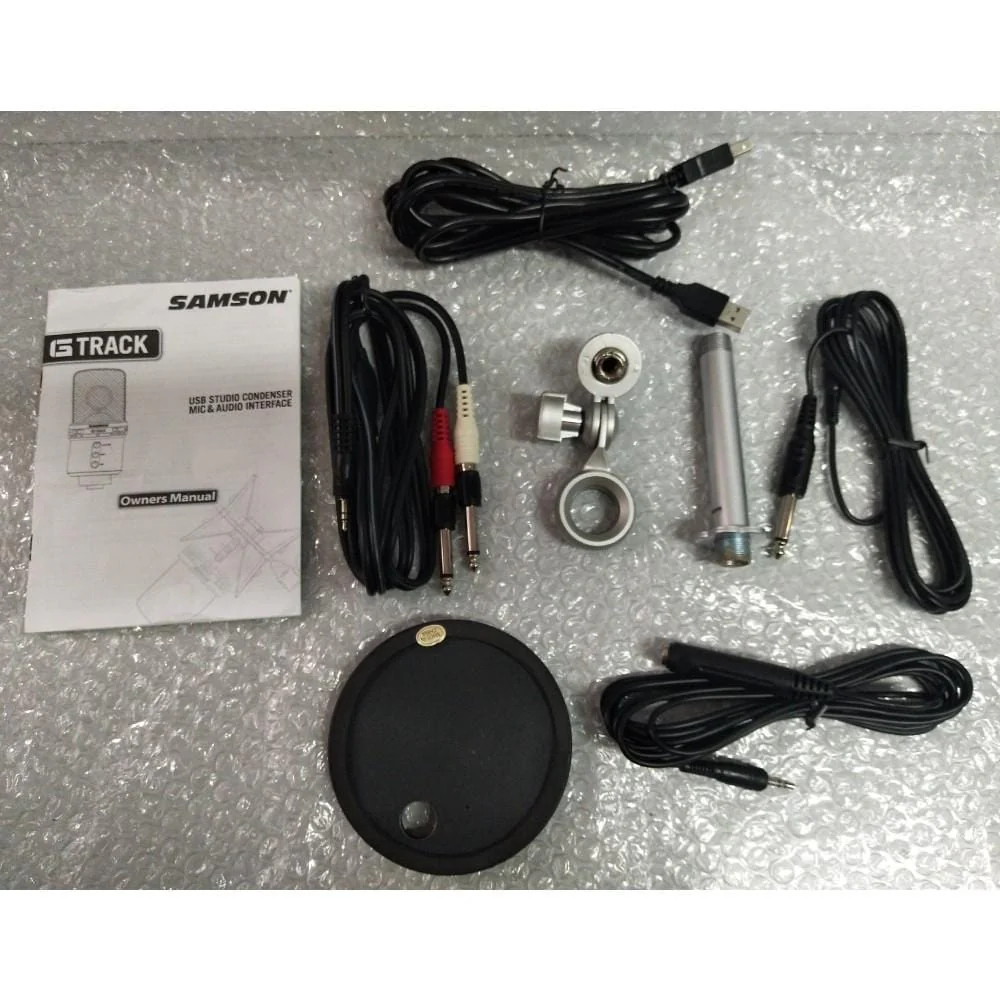 Samson G-Track - USB Condenser Microphone - Open Box B Stock - Image 7