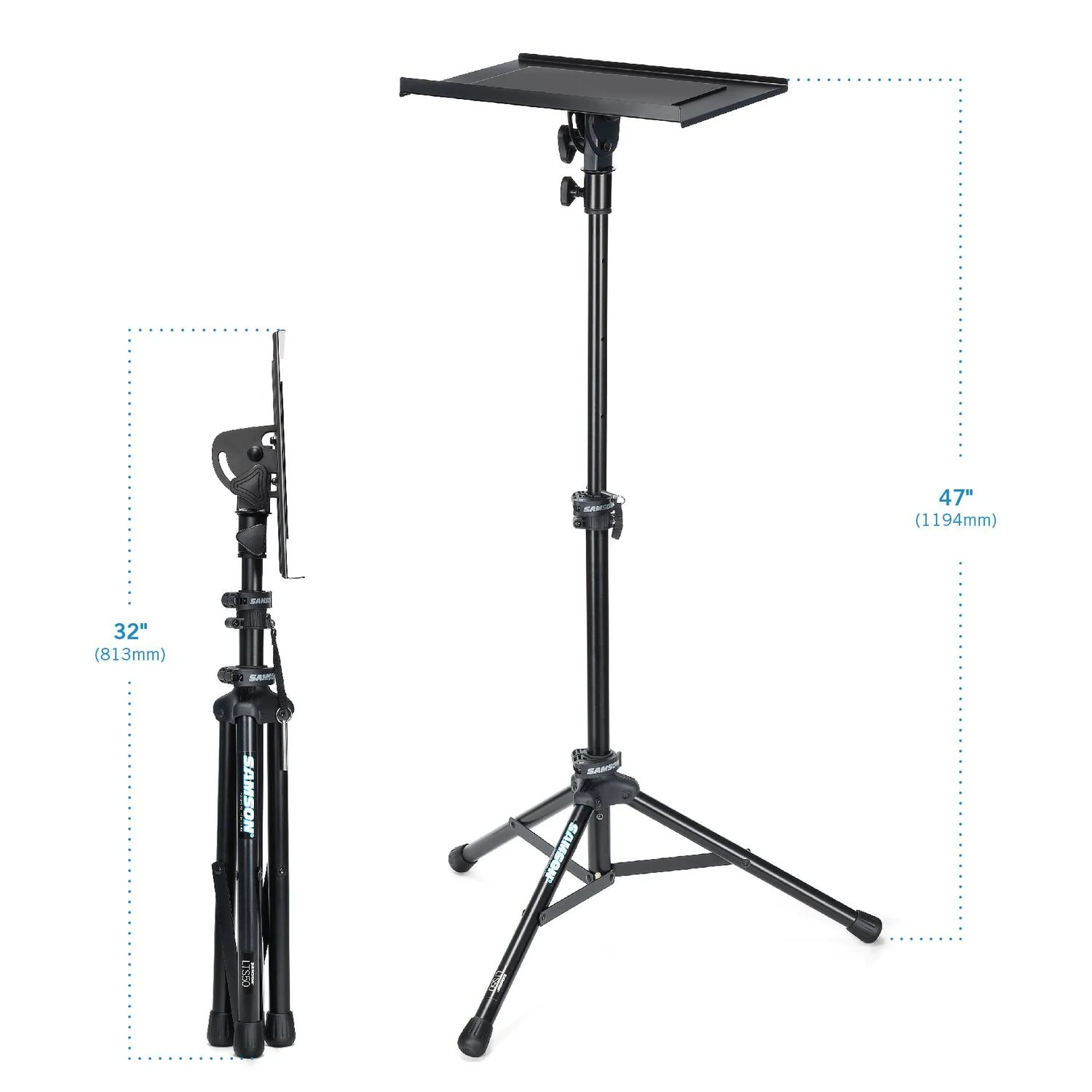Samson LTS50 laptop stand for live performance - Image 5