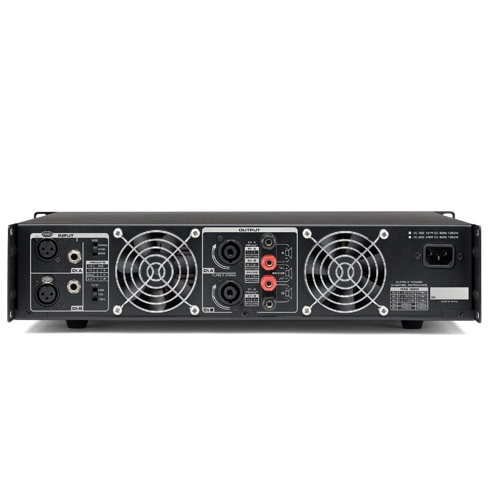 Samson MXS3500 Professional Power Amplifier - Image 2