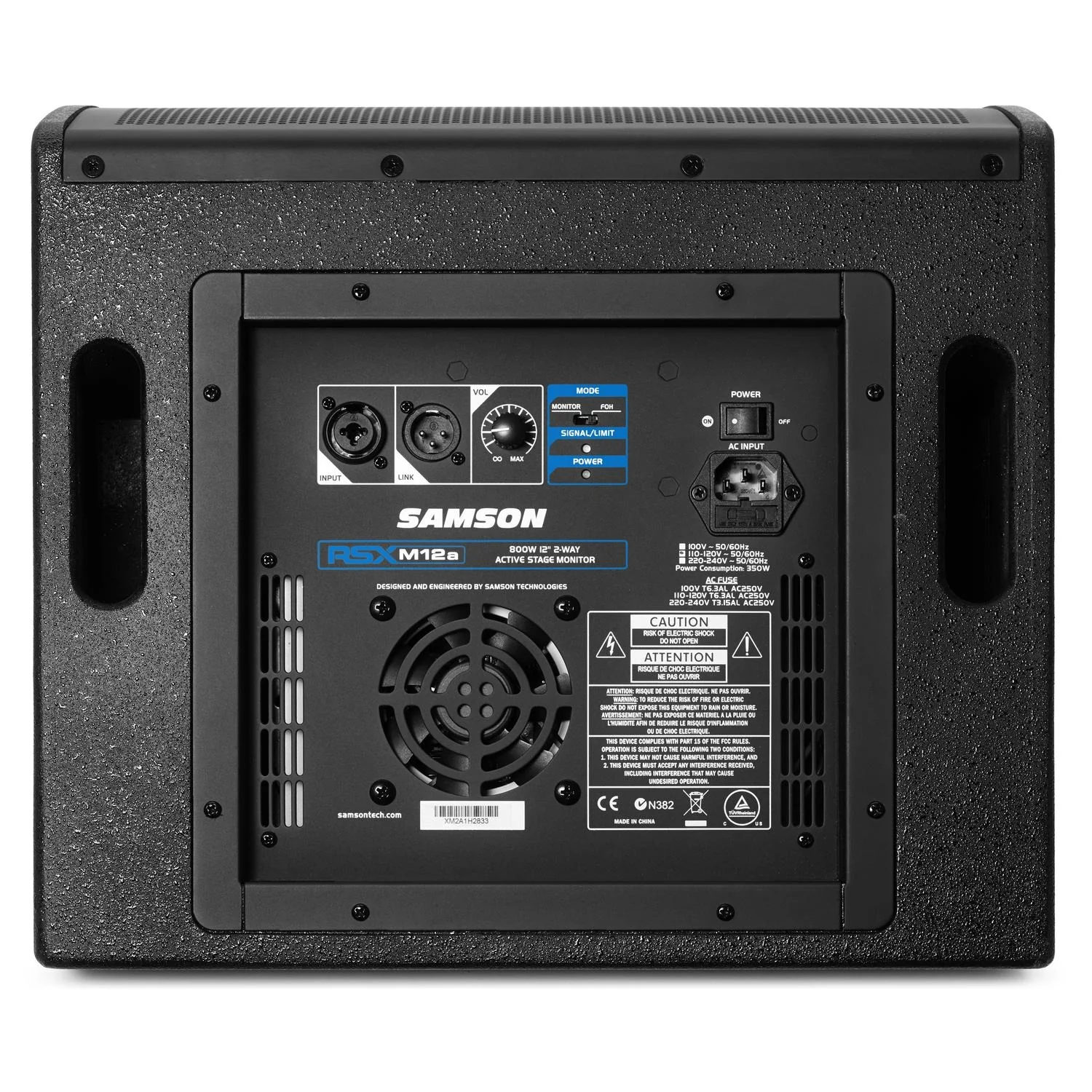 Samson RSXM12A - 800W 2-Way Active Stage Monitor - Image 3